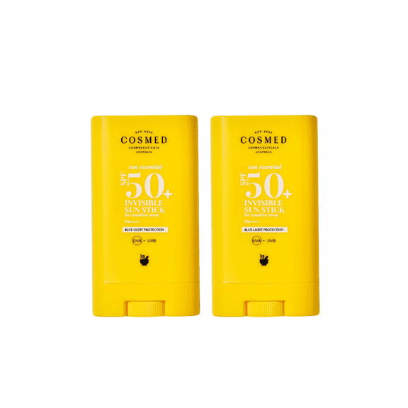 Cosmed Sun Essential High Protection Sunscreen Sun Stick Spf50 Makeup Top 20g 2 Pack
