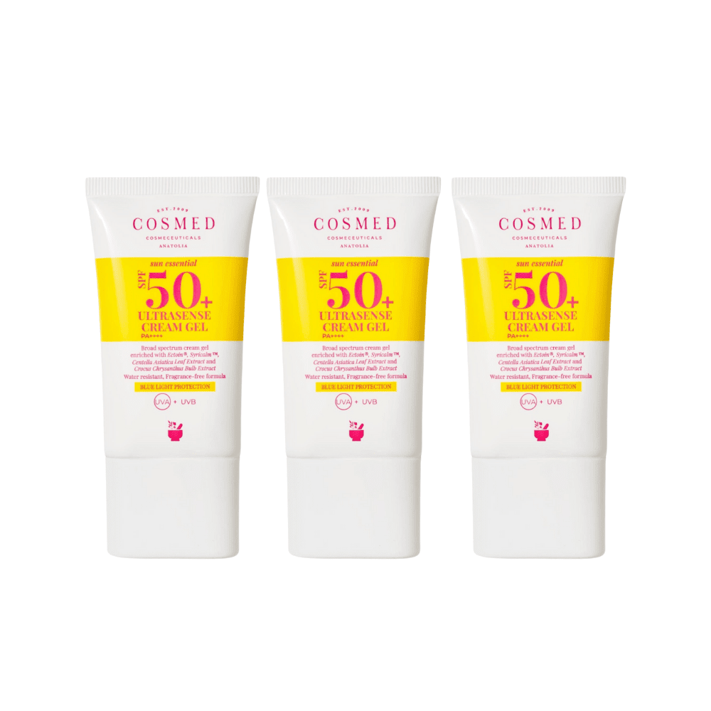 Cosmed Sun Essential - Ultrasense Cream Gel Spf 50+ 40 ml 3 Pack