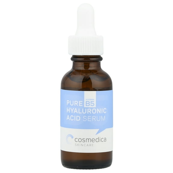 Cosmedica Skincare Pure Hyaluronic Acid Serum + Vitamin B5, 1 oz (30 ml)