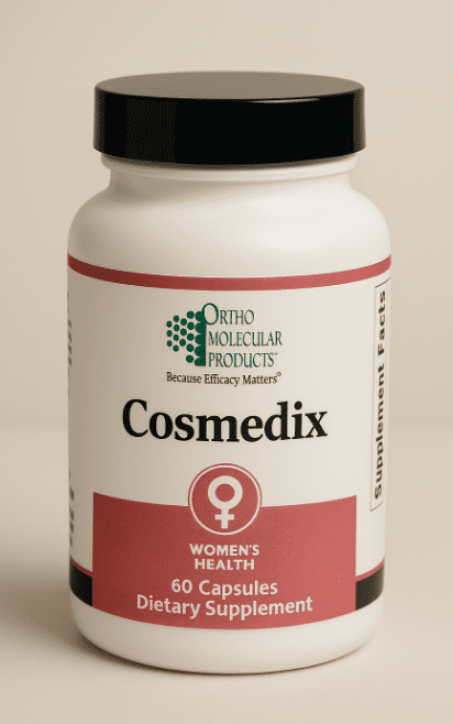 Cosmedix by Ortho Molecular Products (60 Capsules) - Womens Hair, Skin, Nail Supplement