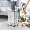 thumbnail image 1 of Cosmetic Organizer Desktop Storage Transparent Makeup Beauty Portable Cosmetics Holder Travel Vanity Organizer, 1 of 4