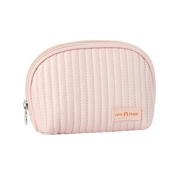 Stylish Cosmetic Bag Cute Makeup Bag Mini Pouch for Women Small Quilted Beauty Storage Handy Zipper Pouch for Everyday Use and Travel