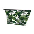 Cosmetic Bag For Women Camouflage Gray Pattern Small Makeup Bag For ...