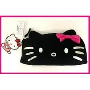 Cosmetic Bag - Hello Kitty - Black Line Art Canvas New 669437