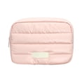 thumbnail image 1 of Cosmetic Bag, Large Capacity Travel Makeup Organizer and Portable Toiletry Storage Pouch Case for Women On the Go and Daily Vacation Travel Essentials, Pink, 1 of 5