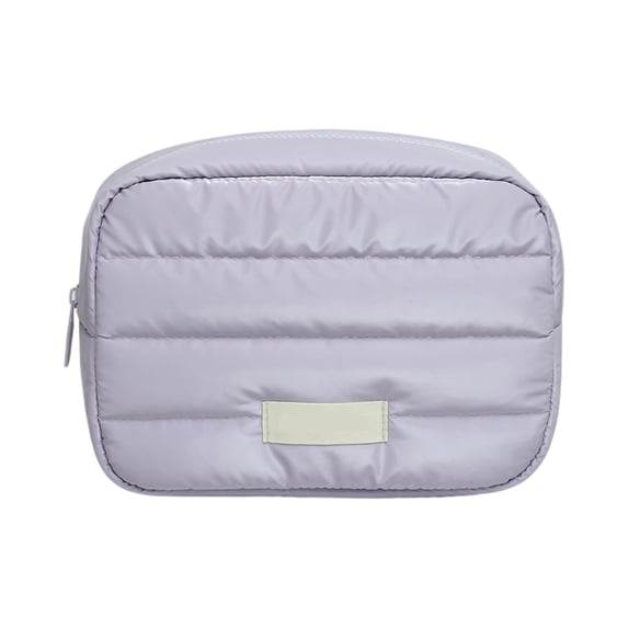Cosmetic Bag, Large Capacity Travel Makeup Organizer and Portable Toiletry Storage Pouch Case for Women On the Go and Daily Vacation Travel Essentials, Purple