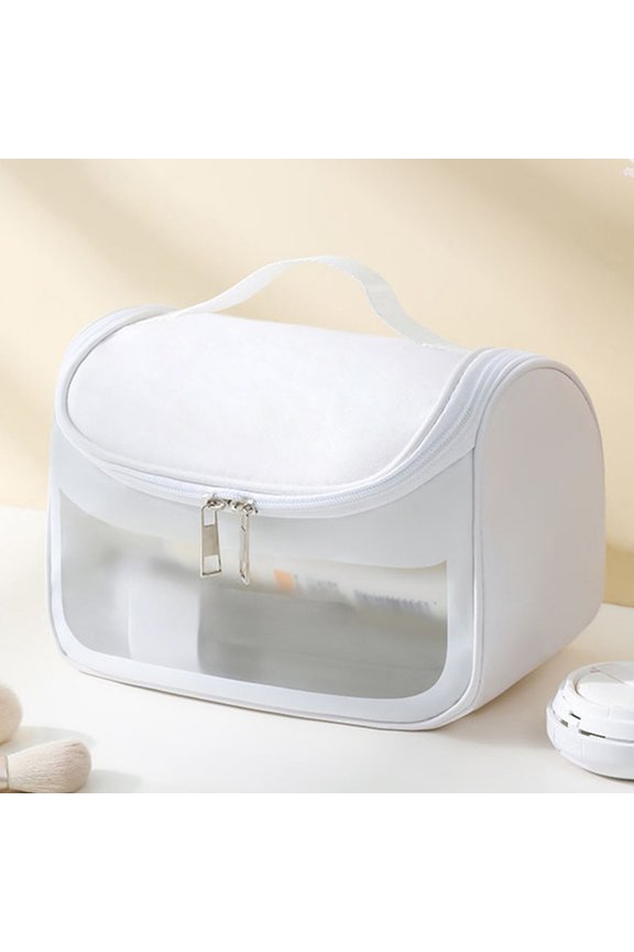 Cosmetic Bag Light Transparent Makeup Bag Hand Held Portable Travel Storage Sundries Daily Necessities Cosmetics Organizer