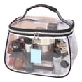 thumbnail image 1 of Cosmetic Bag Organizer with Large Capacity Portable Design for Travel Transparent Toiletry Storage for Ladies Cosmetic for Easy Organization and Portable Convenience, 1 of 3