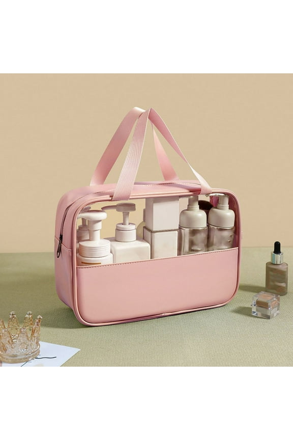 Cosmetic Bag Pack Travel Wash Bags for Women Small Cosmetic Bags with Zipper Portable Makeup Bags for Stylish Travelling