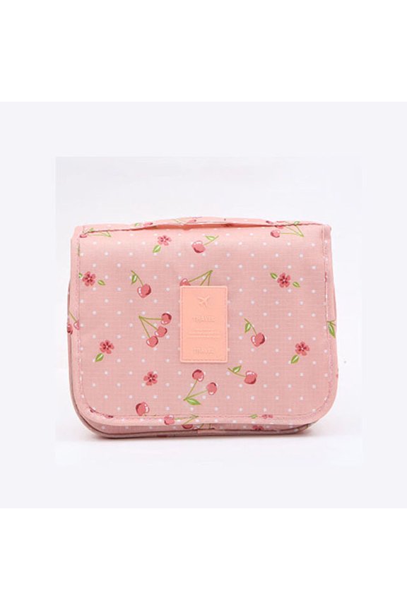 Cosmetic Bag Women Travel Pouch Waterproof Toiletries Beauty Organizer Ladies Bathroom Neceser Makeup Storage Bag With Hook Wash