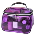 thumbnail image 1 of Cosmetic Bag with Large Capacity Portable Vanity Organizer for Travel Transparent Toiletry Storage and Makeup for Ladies, 1 of 3