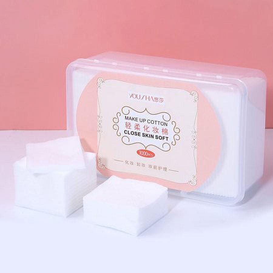 Cosmetic Cotton Pads Thick 1000 Pieces Makeup Remover Pads Pure Cotton