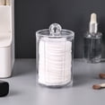 thumbnail image 1 of Cosmetic Cotton Storage Box Cotton Stick Container Cosmetic Pads Dispenzer Acrylic Cosmetic Organizer Makeup Containers Cotton Pad Dispenser Holder Plastic Cot, 1 of 3