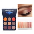 thumbnail image 1 of Cosmetic Eyeshadow Palette 9 Colors Matte Shimmer Eye Shadow Set Portable Makeup Palette Long Lasting Pigmented Colors for Women,Makeup Organizers, 1 of 7