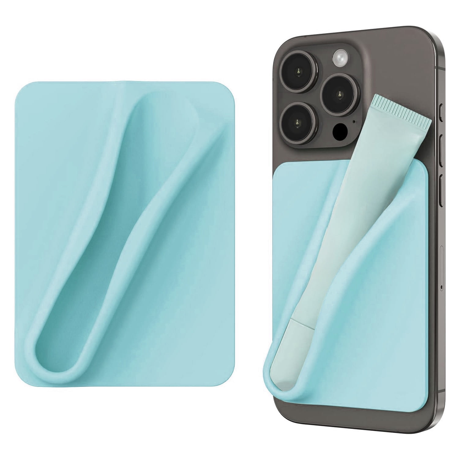 Cosmetic Lip Gloss Carry Holder - Teal