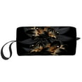 Cosmetic Makeup Bag Luxury Floral For Women Small Toiletry Receive Bags