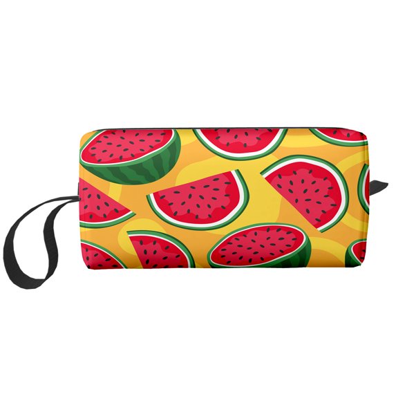 Cosmetic Makeup Bag Tropical Watermelons For Women Small Toiletry Receive Bags Travel Purse Portable Pencil Case Pouch Storage Organizer