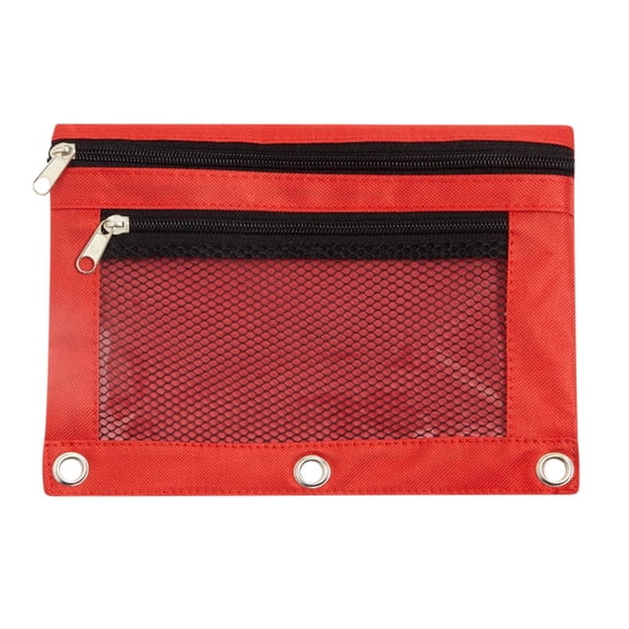 Cosmetic Mesh Storage Bag Portable Travel, Compact Lipstick Storage Pouch with Zipper, Key Card Holder Transparent Bag for Makeup Brushes Cosmetics