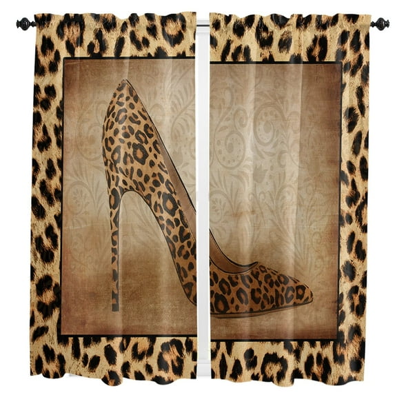 Cosmetic Nail Polish Female Cartoon Curtains For Living Room Bedroom Window Treatment Home Decoration Drapes Kitchen Curtain