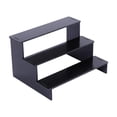thumbnail image 1 of Cosmetic Organizer Countertop, 3 Tier Storage Organizer, Black Countertop Shelf, Perfume Rack Organizer, Dresser Placement, 1 Pc, 1 of 5