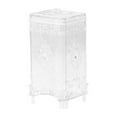 thumbnail image 1 of Transparent Desktop Cosmetic Organizer Storage Makeup Beauty Display Pad, 1 of 5