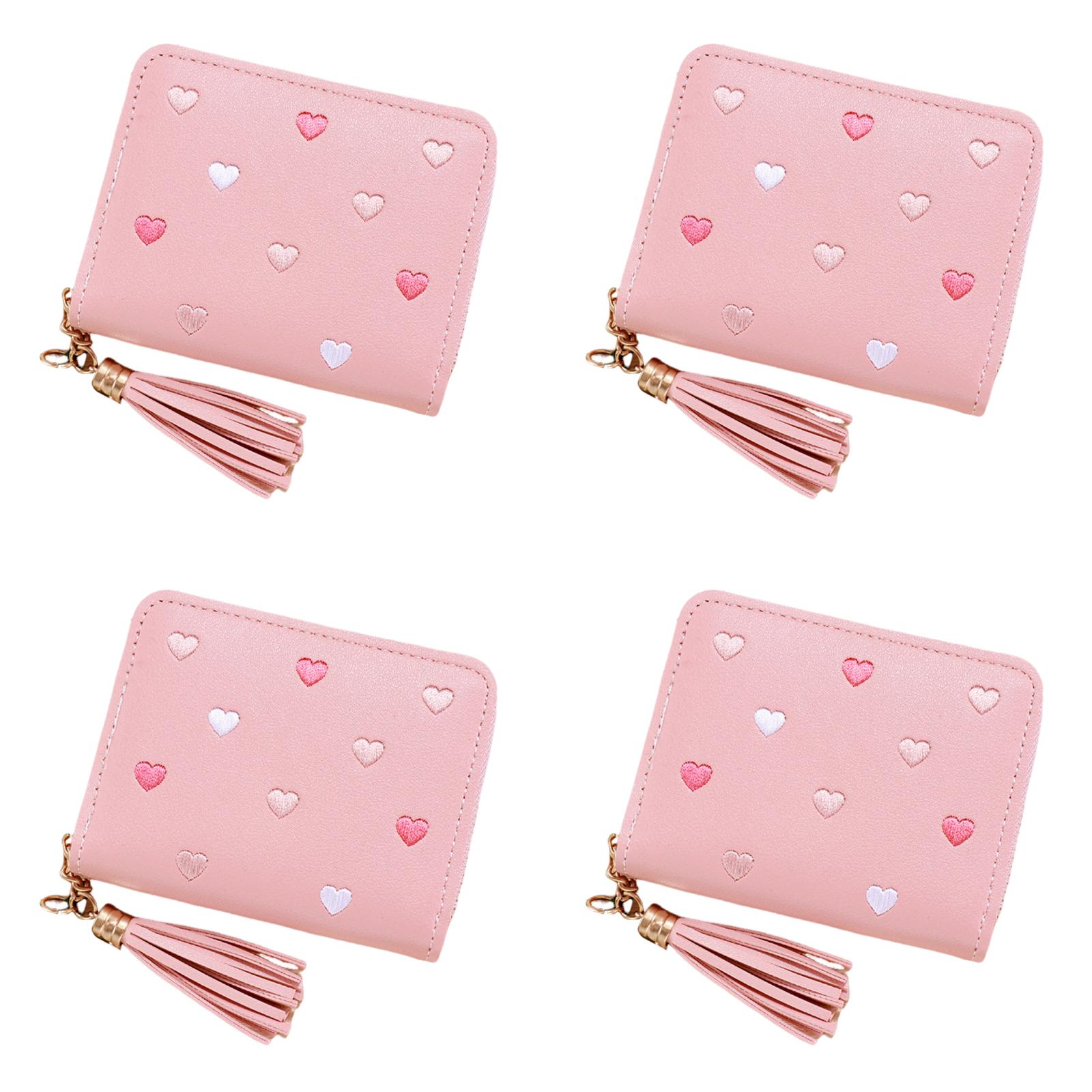 Cosmetic Pouch Wallet Cards Wallet Holder PU Pack Cartoon Girls Wallets