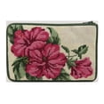thumbnail image 1 of Cosmetic Purse - Hibiscus - Needlepoint Kit, 1 of 2