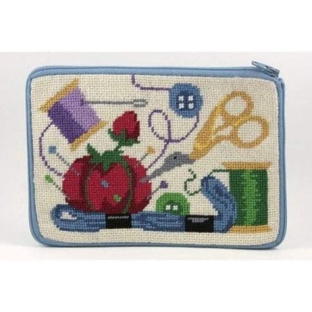 Cosmetic Purse - Sewing - Needlepoint Kit