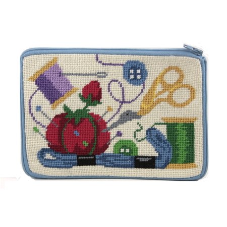Cosmetic Purse - Sewing - Needlepoint Kit