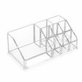 thumbnail image 1 of Transparent Rectangular Cosmetic Organizer - Stepped Design for and Makeup Products Storage, 1 of 2