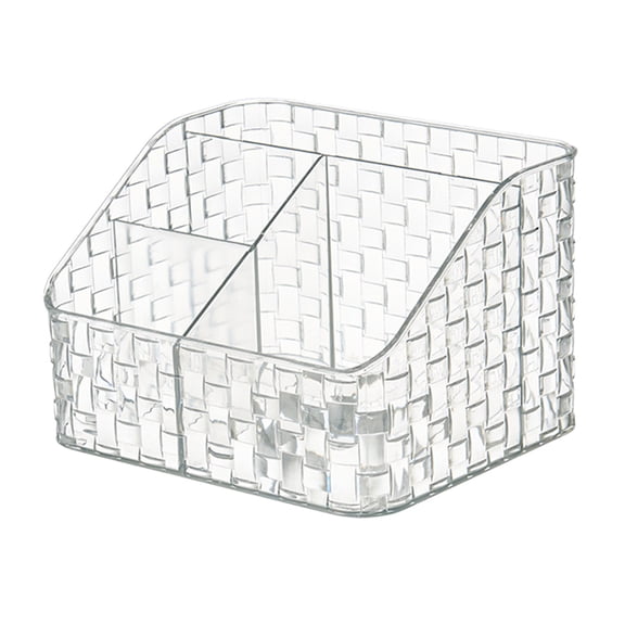Cosmetic Storage Box With Cover And Dustproof Label Desktop Lipstick Storage Compartment