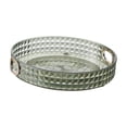 thumbnail image 1 of Cosmetic Storage Holder Condiment Tray Turntable Organizer Tray Desktop Perfume 1 Tier Green, 1 of 8