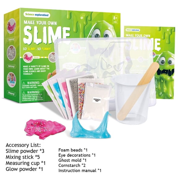 Slime Making Kits Children Science Experiment Toy Foam Glue Slime Diy Handmade Slime Science Experiment