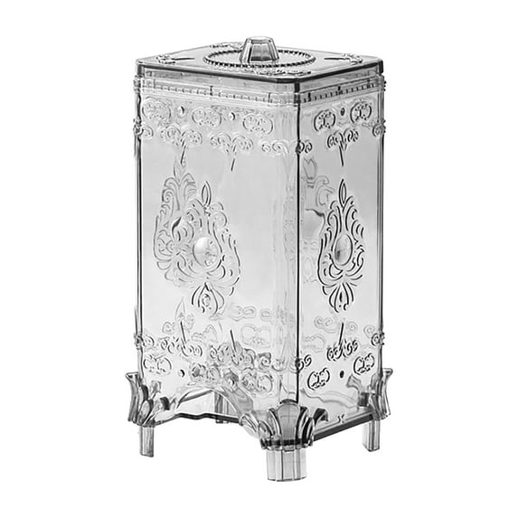 Cosmetic Transparent Storage Organizer Desktop Pad for Cosmetics - 1 Piece Makeup Storage Solution