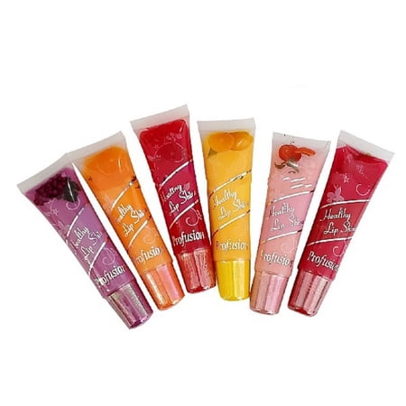 Cosmetics Healthy Lip Moisturizing Lip Balm "Profusion" 6Pc Pack - Gifts (CosL040)