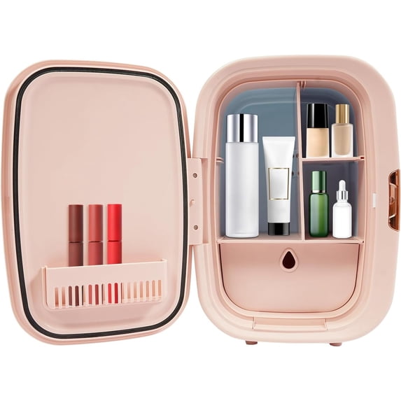 Cosmetics Refrigerator, Skincare Fridge 12 Liter, Beauty Fridge for Comestic Storage Constant Temperature: 4-60℃/39.2-140℉