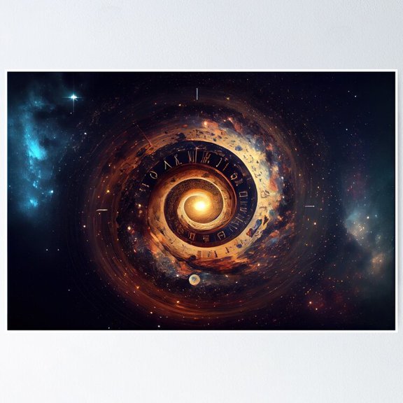 Cosmic Beginning (Variation) Poster- Unframed Poster | Wall Art | Perfect For Home Decor & Gifts, 8x12