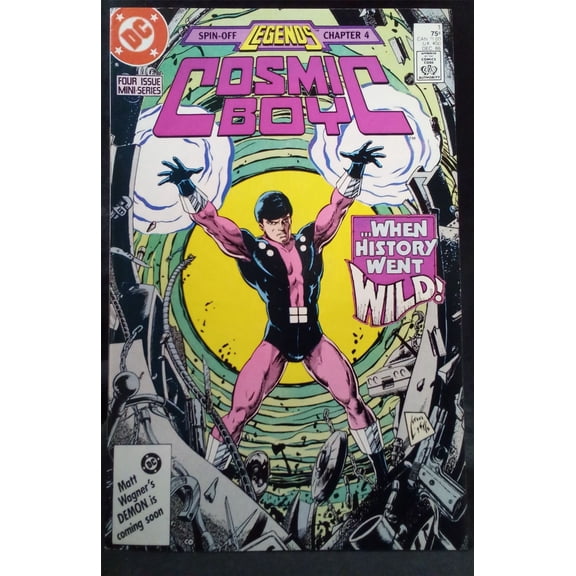 Pre-Owned Cosmic Boy #1 1986 DC Comics Comic Book