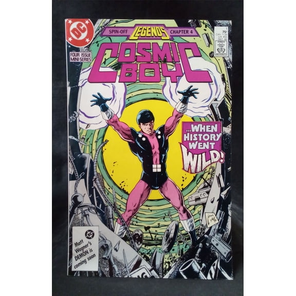 Pre-Owned Cosmic Boy #1 1986 DC Comics Comic Book
