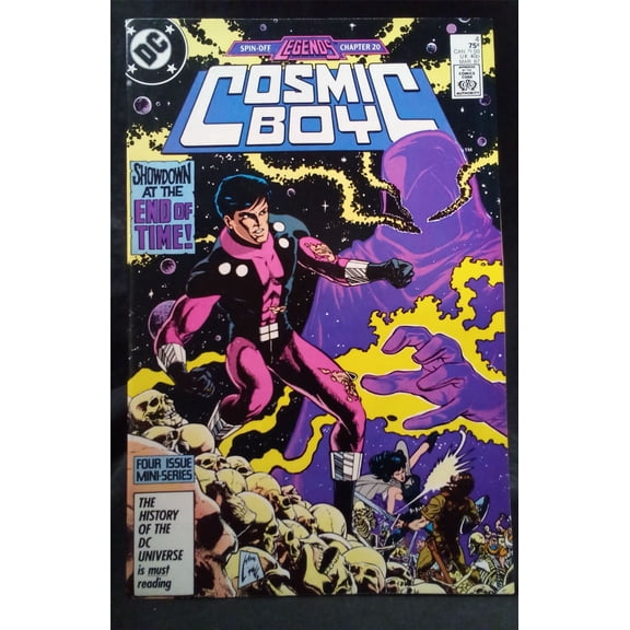 Pre-Owned Cosmic Boy #4 1987 DC Comics Comic Book