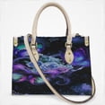 thumbnail image 1 of Cosmic Butterfly Cross Body Bags For Women Small Leather Female Handbags Fashion Top-Handle Totes, 1 of 4
