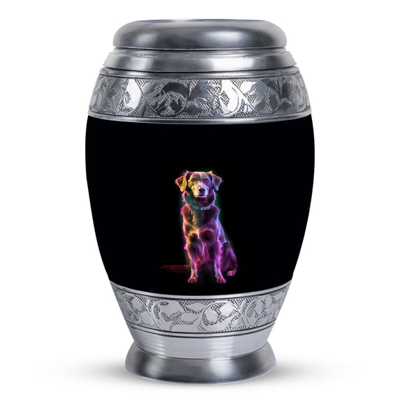 Cosmic Canine Glow Cremation Urns For Adult Ashes Women - Small Urn Keepsake - Urns For Adult Female - Keepsake Urns For Ashes Small - Urns For Human Ashes Burial (Size -3inch,1PC)