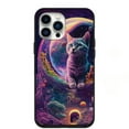 thumbnail image 1 of Cosmic Cat On A Beautiful Planet Phone Case for iPhone 7 8 X XS XR SE 11 12 13 14 Pro Max Mini Note s10 s10plus s20 s21 20plus, 1 of 1
