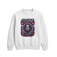 thumbnail image 1 of Cosmic Chaos Bold Retro Typography Space Inspired Artistic Graphic Sweatshirt, up to size 5XL, 1 of 2