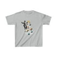 thumbnail image 1 of Cosmic Christmas: Kids' Astronaut and Planet Tree T-Shirt, 1 of 2