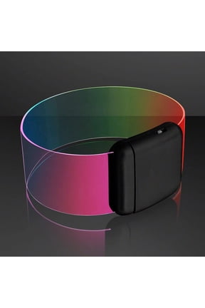 Cosmic Color Changing LED Light up Bracelets with Magnetic Clasp