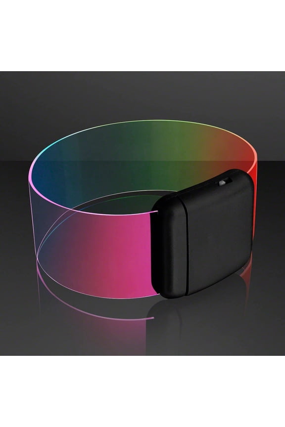 Cosmic Color Changing LED Light up Bracelets with Magnetic Clasp