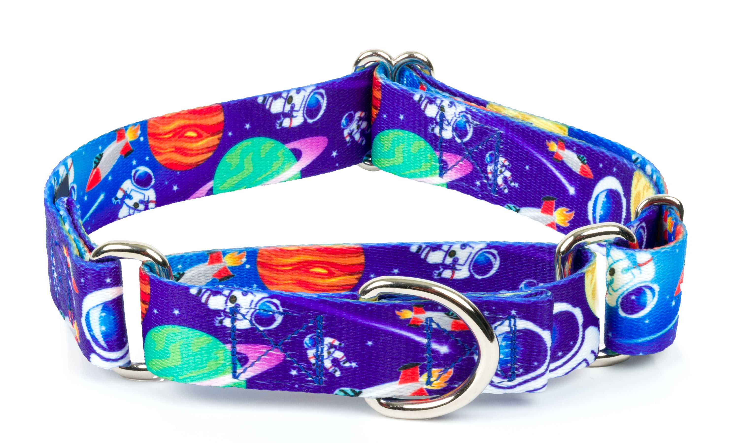 Cosmic Dreams Martingale Dog Collar, Extra Large