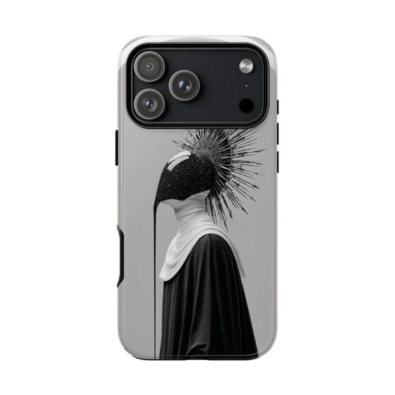 Cosmic Enigma Black Spectral Ooze Case with iPhone 17 to 11 Pro Max H01657