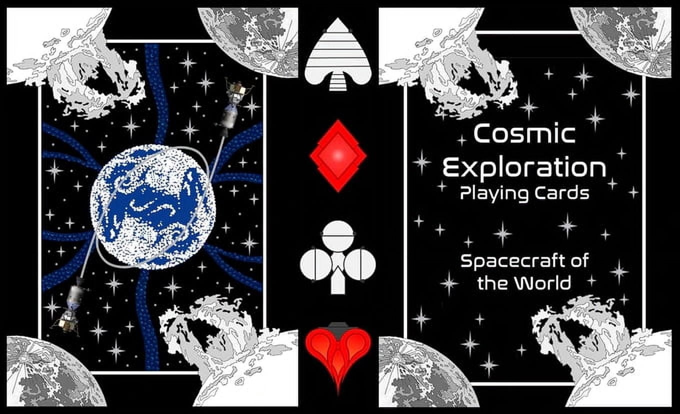 Cosmic Exploration Blue Playing Cards (Space-X) by Jon Ramer & Nick Stevens